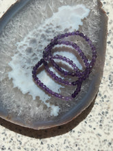 Load image into Gallery viewer, Amethyst High Grade Faceted Bracelet