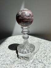 Load image into Gallery viewer, Pink Tourmaline with inclusions Sphere