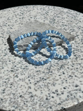 Load image into Gallery viewer, Pastel Blue Selenite 8mm Bracelet
