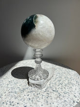 Load image into Gallery viewer, Moss Agate Mega Sphere
