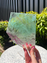 Load image into Gallery viewer, Watermelon Fluorite High Grade Slab
