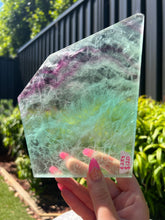 Load image into Gallery viewer, Watermelon Fluorite High Grade Slab
