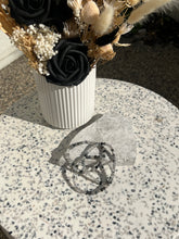 Load image into Gallery viewer, Black Tourmaline in Quartz High Grade Faceted Bracelet
