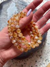 Load image into Gallery viewer, Natrual Citrine 8mm Bracelet
