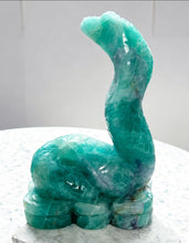 Load image into Gallery viewer, Green &amp; Purple Fluorite Snake
