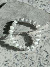 Load image into Gallery viewer, Selenite 8mm Bracelet
