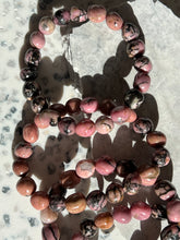 Load image into Gallery viewer, Rhodonite Small Nuggies Bracelet
