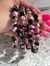 Load image into Gallery viewer, Pink Orca Agate 8mm Bracelet

