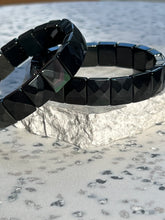 Load image into Gallery viewer, Rainbow Obsidian Faceted Bracelet
