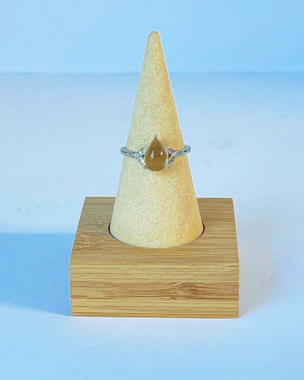 Citrine Silver Ring