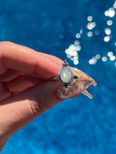 Load image into Gallery viewer, Kimba Moonstone Sterling Silver Ring
