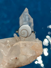 Load image into Gallery viewer, Shiva Round Sterling Silver Ring

