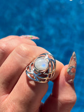 Load image into Gallery viewer, Dream Moonstone Sterling Silver Ring
